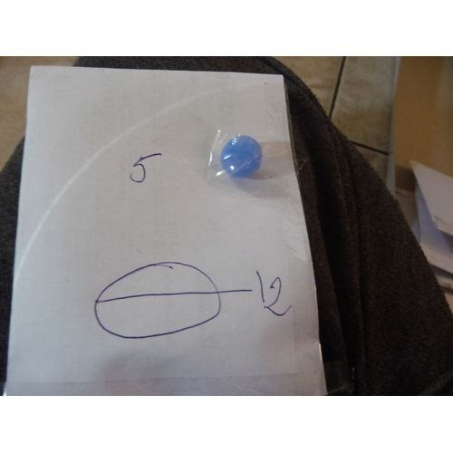 Lot G02 7 Boutons Bleu Ciel À Queue Diamètre 014 Et 2 12