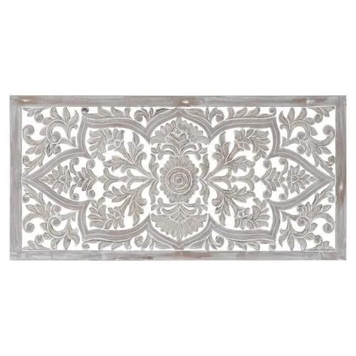 Tête De Lit - Blanc - 163 X 81 Cm - Bois Mdf
