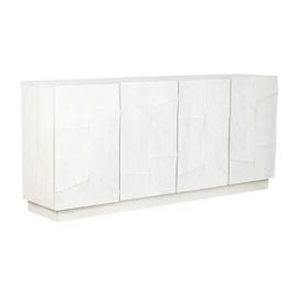 Buffet - Crème - Bois De Manguier - 180 X 40 X 80 Cm