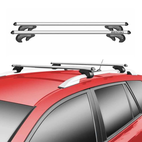 Barres De Toit Pour Bmw 3er E46 Touring 1999-2005 90kg Aluminium Gris 2x