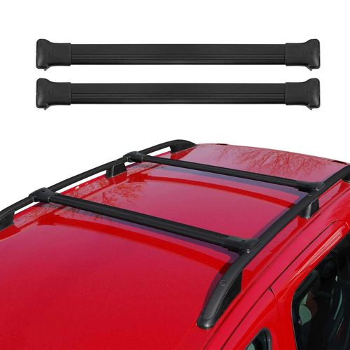 Barres De Toit Transversales Pour Citroen C4 Picasso 2006-2013 Noir Aluminium