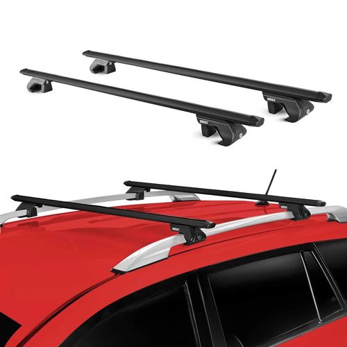 Barres De Toit Transversales Pour Citroen C3 Picasso 2009-2017 Alu Noir 2x Abe