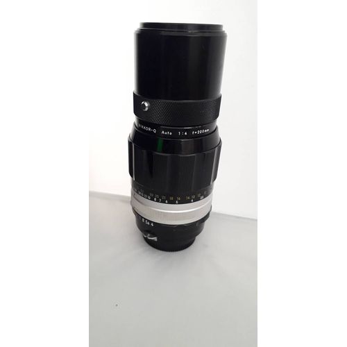 NIKON NIKKOR -Q auto 4/200mm pré AI /F