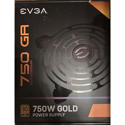 EVGA 750 GA - Alimentation électrique (interne) - ATX - 80 PLUS Gold - 750 Watt