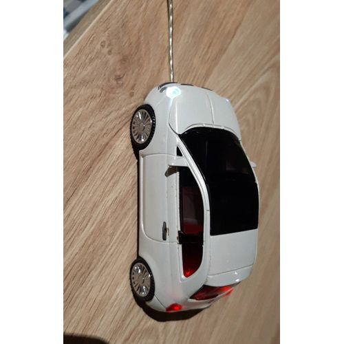 HQ Fiat 500 - Souris - optique - 2 boutons - filaire - PS/2, USB - blanc