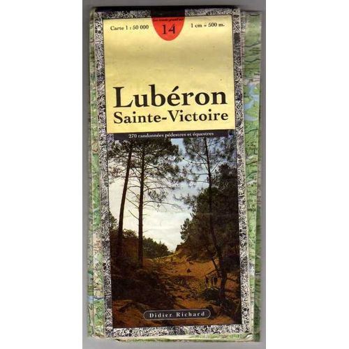 Luberon - Saintes-Victoire - 1/50 000