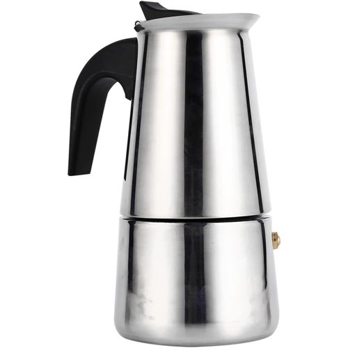 Kalanka-Cafetiere Italienne, Cafetière Moka Acier Inoxydable Classique Italienne Induction Expresso En Grande Contenance Portable Machine À Cuisinière Manuel De Camping Pot Express Détachable