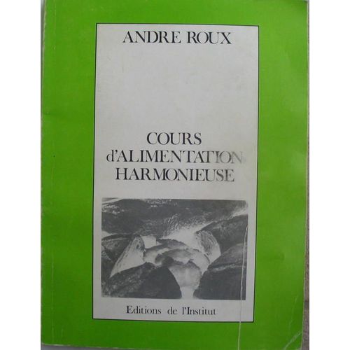 Cours D'alimentation Harmonieuse