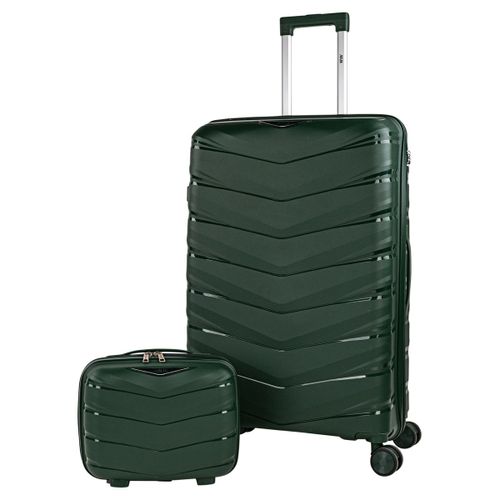 Set De Valises Rigides 4 Roulettes - Valise Grande Taille, Valise Soute Avion, Bagages Pour Voyages, Lot De Valises À Roulette. Fabriquées En PP Matériau Résistant