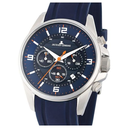 Mens Watch Jacques Lemans 1-2118c, Quartz, 44mm, 10atm