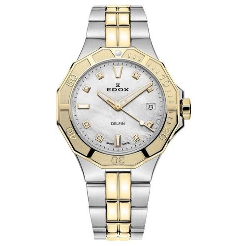 Ladies Watch Edox 53020-357jm-Nadd, Quartz, 38mm, 20atm