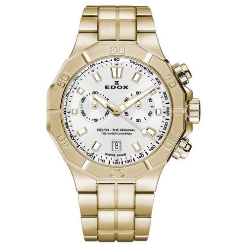 Mens Watch Edox 10113-37jm-Aid, Quartz, 43mm, 20atm