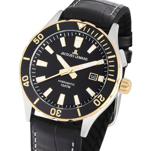 Mens Watch Jacques Lemans 1-2131c, Quartz, 43mm, 10atm