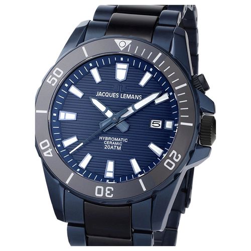 Mens Watch Jacques Lemans 1-2222b, Quartz, 42mm, 20atm