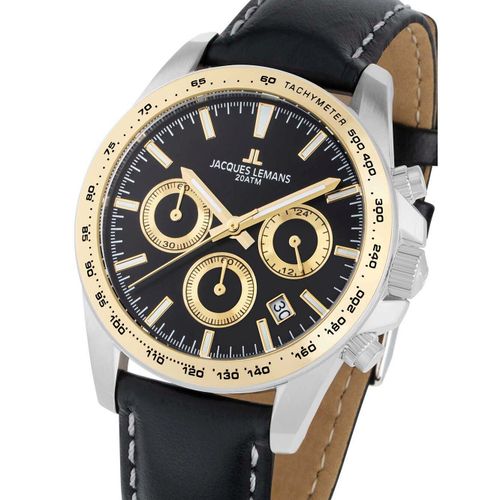 Mens Watch Jacques Lemans 1-1877d, Quartz, 40mm, 20atm