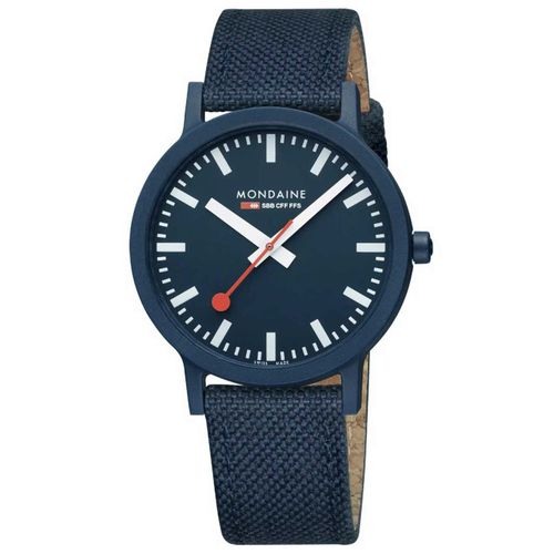 Mens Watch Mondaine Ms1.41140.Ld, Quartz, 41mm, 3atm