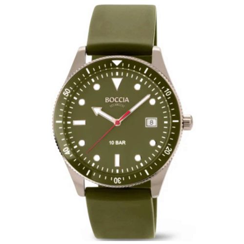 Mens Watch Boccia 3664-03, Quartz, 39mm, 10atm