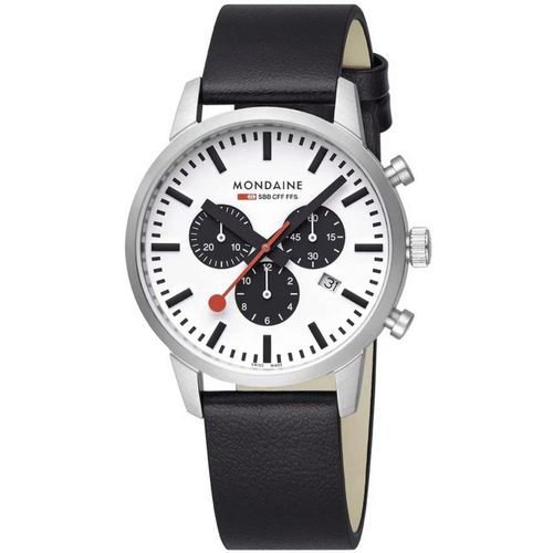 Mens Watch Mondaine Msd.41410.Lbv, Quartz, 41mm, 5atm