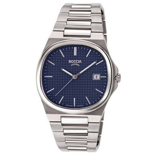 Mens Watch Boccia 3657-02, Quartz, 39mm, 5atm
