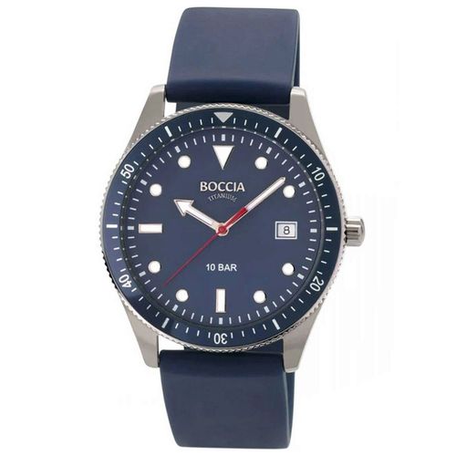 Mens Watch Boccia 3664-02, Quartz, 39mm, 10atm