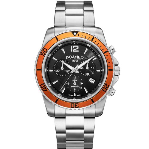 Mens Watch Roamer 862837 41 65 20, Quartz, 43mm, 10atm
