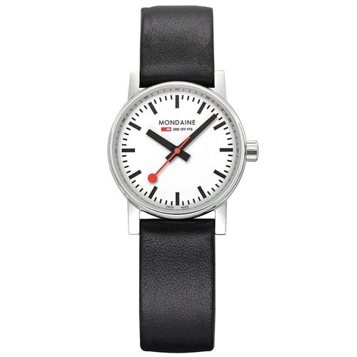 Ladies Watch Mondaine Mse.30110.Lbv, Quartz, 30mm, 3atm