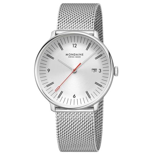 Mens Watch Mondaine Mle.41210.Sm, Quartz, 41mm, 5atm