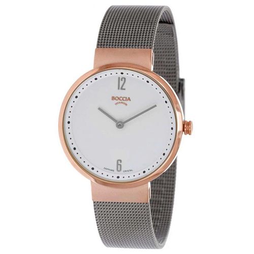 Ladies Watch Boccia 3283-06, Quartz, 30mm, 5atm