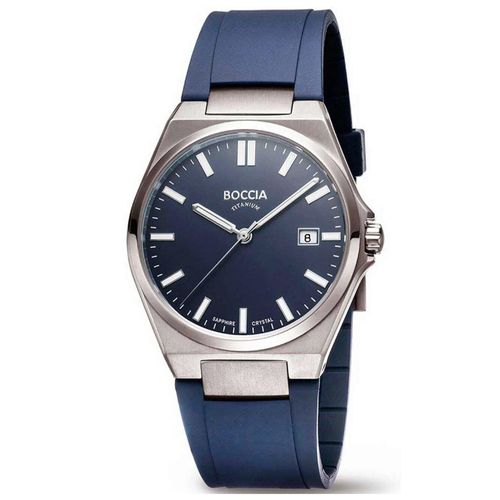 Mens Watch Boccia 3667-01, Quartz, 39mm, 5atm