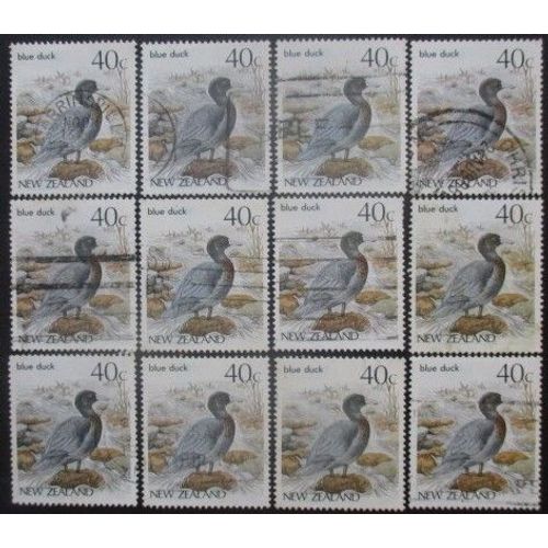 Nouvelle-Zelande N°948 X 12 Oblitéré