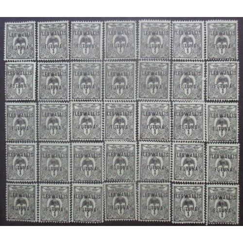 Wallis Et Futuna N°1 X 35 Neuf ** Cote 17,50 Euros