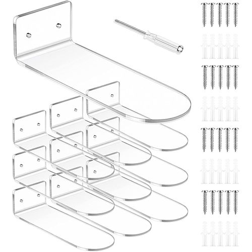 Kgabery-Pack De 10 Étagères Flottantes Pour Exposer Des Chaussures,Étagères Pour Baskets,Support Mural,Support Flottant Pour Collection De Chaussures Ou Boîte À Chaussures