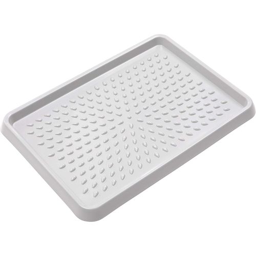 Kgabery-Branq-Home Essential Branq 5901098150026 Étagère À Chaussures En Plastique Pp,Gris Clair,54x38,5x3 Cm (Lxlxh)