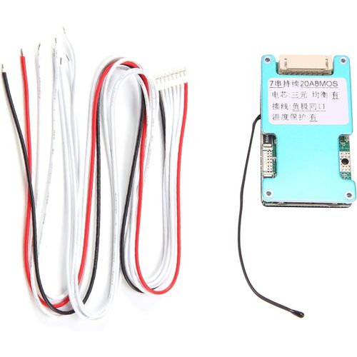 KGABERY-Bms 7S 24V Carte De Protection Batterie Au Lithium 18650 Équilibreur Bms Power Bank Recharge Pour Scooter (20A)