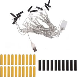 KGABERY-Éliminateur De Piles Aa/Aaa 4.5V Et 3V,Accessoire De Transformateur Pour Bougies Électroniques,Jouets Et Lumières Électriques (Aaa 10In1)