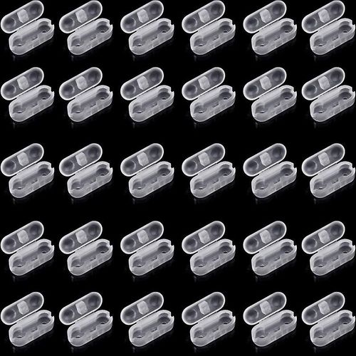 Lot de 30 connecteurs de chaîne pour stores verticaux en plastique, chaîne de remplacement pour stores vénitiens, accessoires de remplacement pour stores vénitiens
