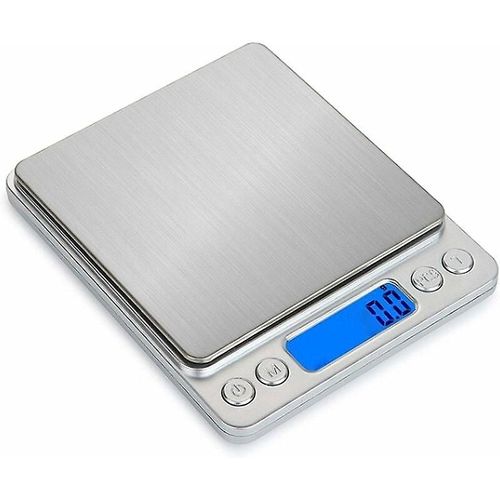 Balance De Précision 3000g/0,1g, Balance De Cuisine/Balance De Poche/Balance À Bijoux, Balance Électronique De Haute Précision, Écran Lcd Rétroéclairé, Fonction Tare Et Pcs