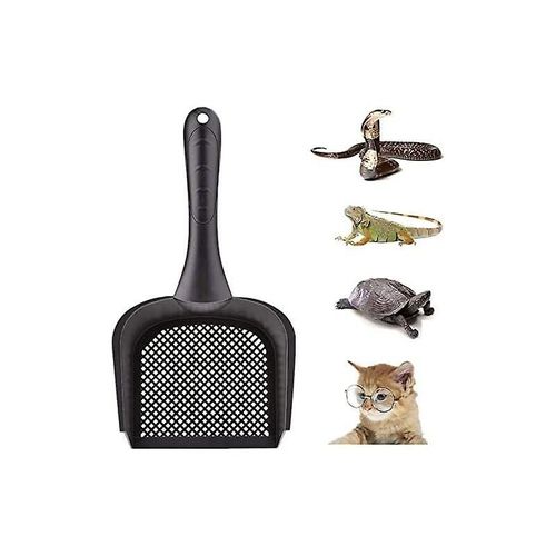 Pelle À Litière En Plastique Pour Chat, Noire
