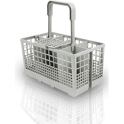 Panier à couverts universel pour lave-vaisselle courants | Panier de rinçage pour lave-vaisselle et lave-vaisselle avec plastique résistant à la chaleur et poignée extra robuste