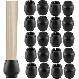 Lot De 40 Protège-Pieds De Chaise En Silicone, Antidérapants Et Résistants Aux Rayures, Pour Intérieur Ou Extérieur, Jardin, Bureau