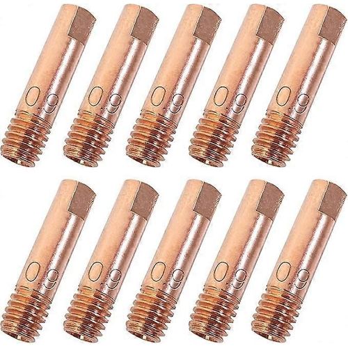 Lot de 20 accessoires de soudage MB15AK, embouts de contact de 0,9 mm, embouts de contact de 0,035"", pour torche de soudage M6 x 24 mm, accessoires pour poste à souder MIG/MAG