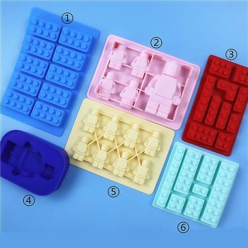 Lot De 6 Bacs À Glaçons De Qualité Supérieure, En Silicone, Avec Couvercle Hermétique, Réutilisables, Pour Boissons Fraîches, Whisky, Cocktails Et Aliments