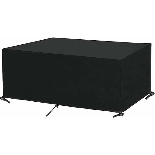 Housse De Protection Rectangulaire Pour Table De Jardin, Imperméable, Pour Meubles De Jardin, En Tissu Oxford (180 X 120 X 70 Cm)