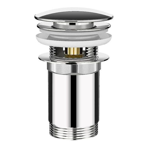 Accessoire d'évier Bouchon d'évier escamotable Système de vidange Bouchon de vidange avec bouchon de trop-plein d'évier en cuivre universel