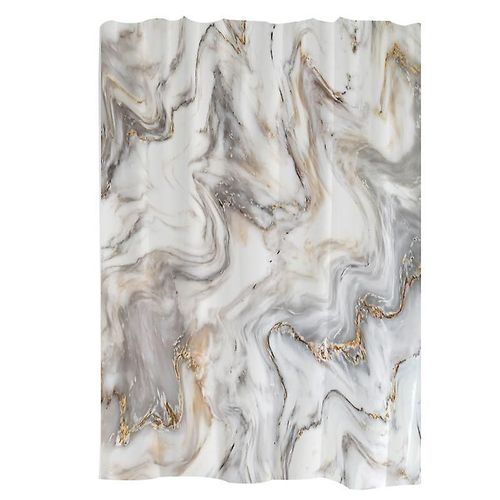 Rideau de douche à motif marbre, pour une décoration de salle de bain moderne, 180 x 180 cm