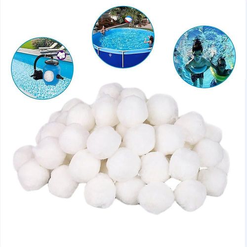 Boules filtrantes de 700 g, filtre de piscine, média filtrant en fibre de protection de l'environnement pour filtre à sable de piscine, piscine, pompe de filtration, accessoires de nettoyage de piscine