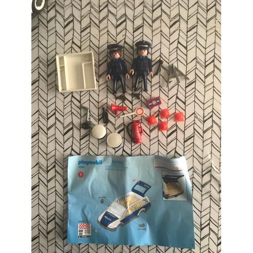Playmobil 4260 Voiture de police et patrouille - Playmobil - Achat
