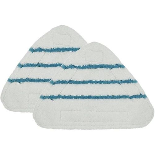 Housse de rechange pour balai vapeur, tampon de rechange pour balai vapeur triangulaire, chiffon lavable, tête de balai en microfibre, accessoire de balai vapeur