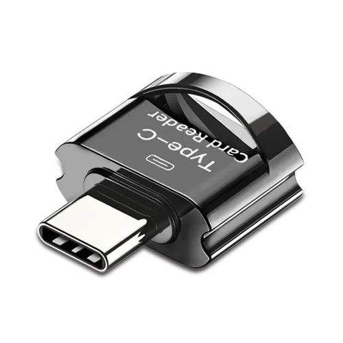 ( Black) Adaptateur de Type C vers micro-sd TF,lecteur de carte mémoire intelligente OTG pour Samsung,adaptateur Micro USB vers micro-sd pour Xiaomi Macbook