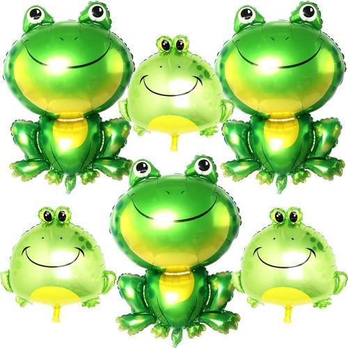 ChicSlick-Ballon En Aluminium Grenouille Anniversaire Décoration Animaux Ballons Foil Décoration De Fête Jungle Baby Shower Enfants[X688]